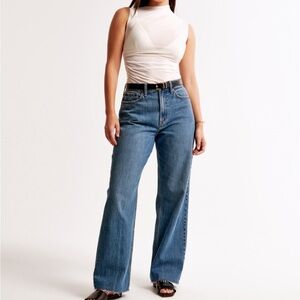 Abercrombie High Rise Loose Jeans